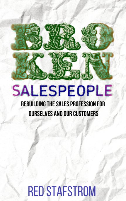 Cover of Broken Salespeople book red stafstrom